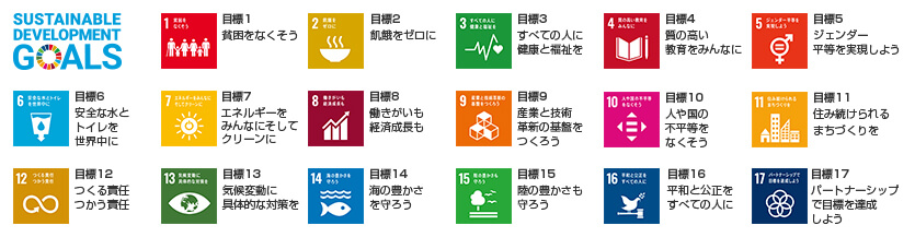 SDGs 持続可能な開発目標